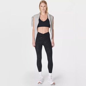 Sweaty Betty Everyday Wrap Waist 7/8 Leggings size small